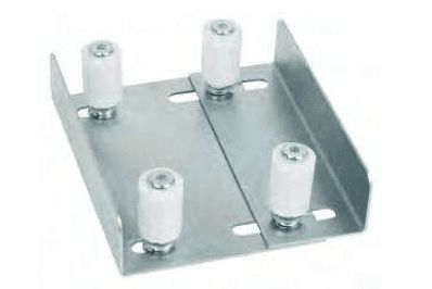 Soporte regulable superior 4 rodillos, tamaño medio, AUMON