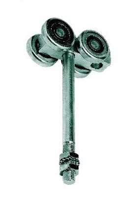Roldana doble para guía serie pesada (500 - 1000 Kg) AUMON