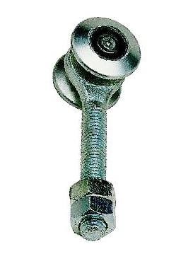 Roldana simple para guía 40x40 mm (75 Kg) AUMON