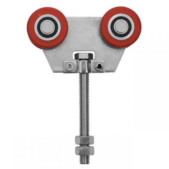 Roldana doble Rollapar de nylon para corredera colgada, guía 60 mm ESTEBRO