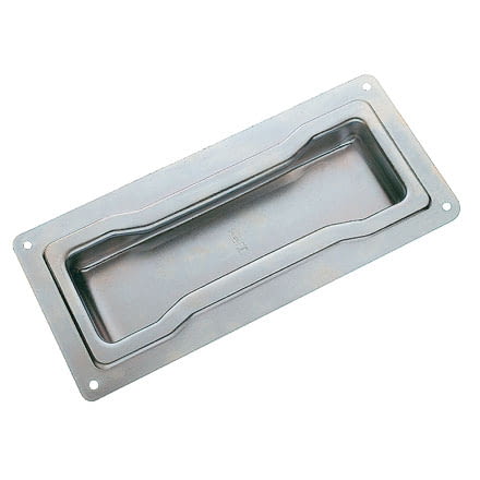 Tirador para encastar zincado AUMON