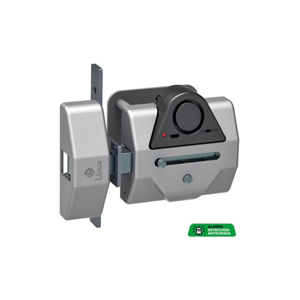 CERROJO ALTA SEGURIDAD 7930RSA CON ALARMA, ESPECIAL TRASTERO CROMO MATE