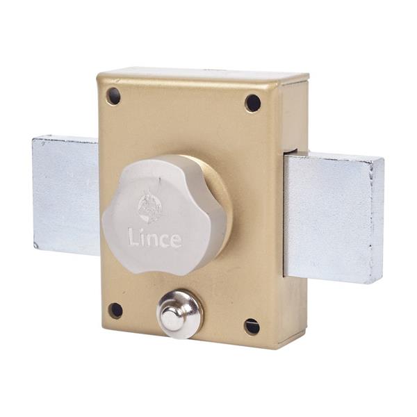 CERROJO PUERTA LLAVE SERRETA + POMO INTERIOR 3910HE LINCE