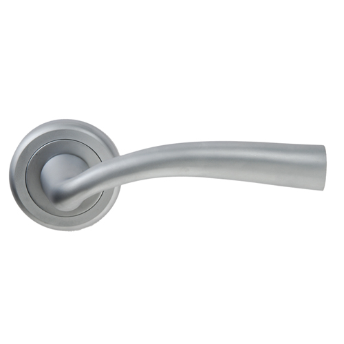 Manivelas con roseta - Juego Manivelas con Roseta Rando Cromo Mate