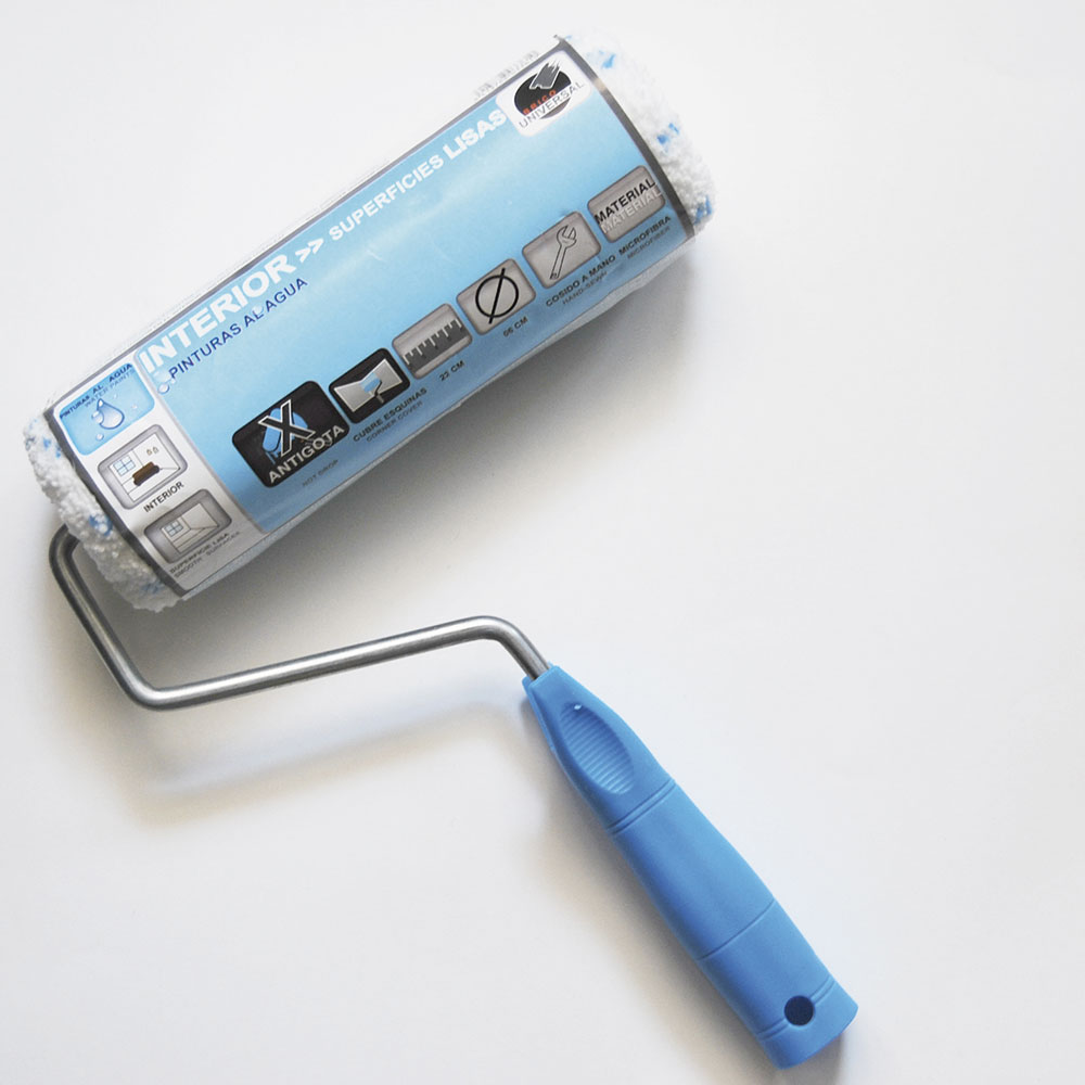 Rodillo Al Agua Interior Liso 22 Microfibra