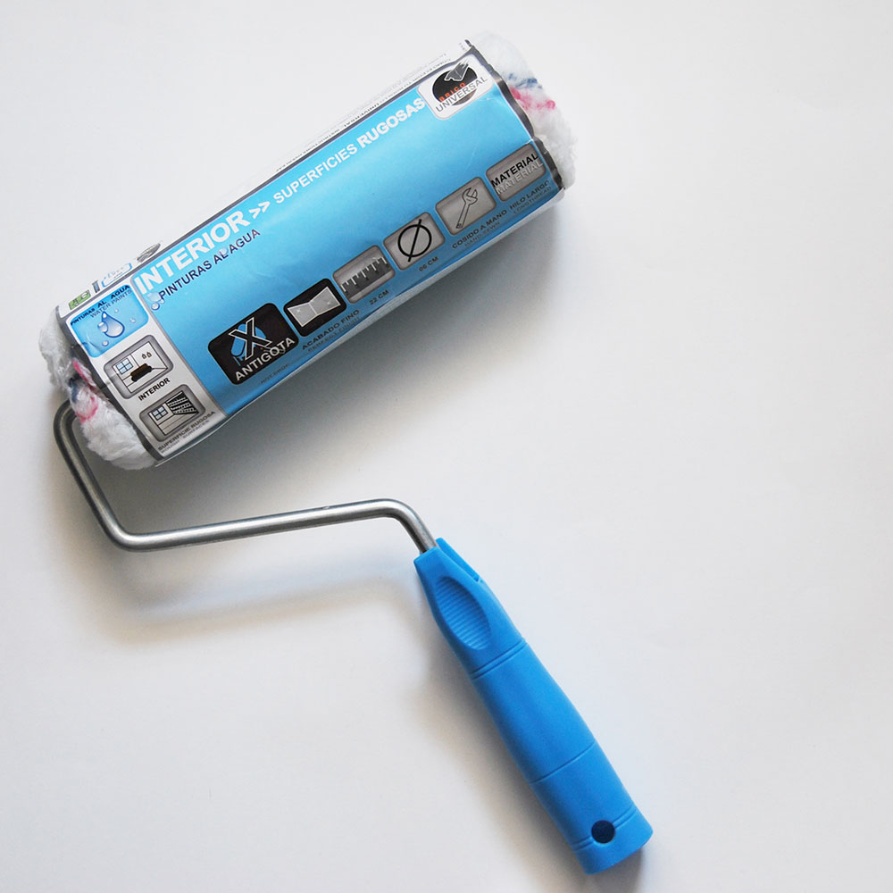 Rodillo Al Agua Interior Rugoso 22 Ac Super Poliamida