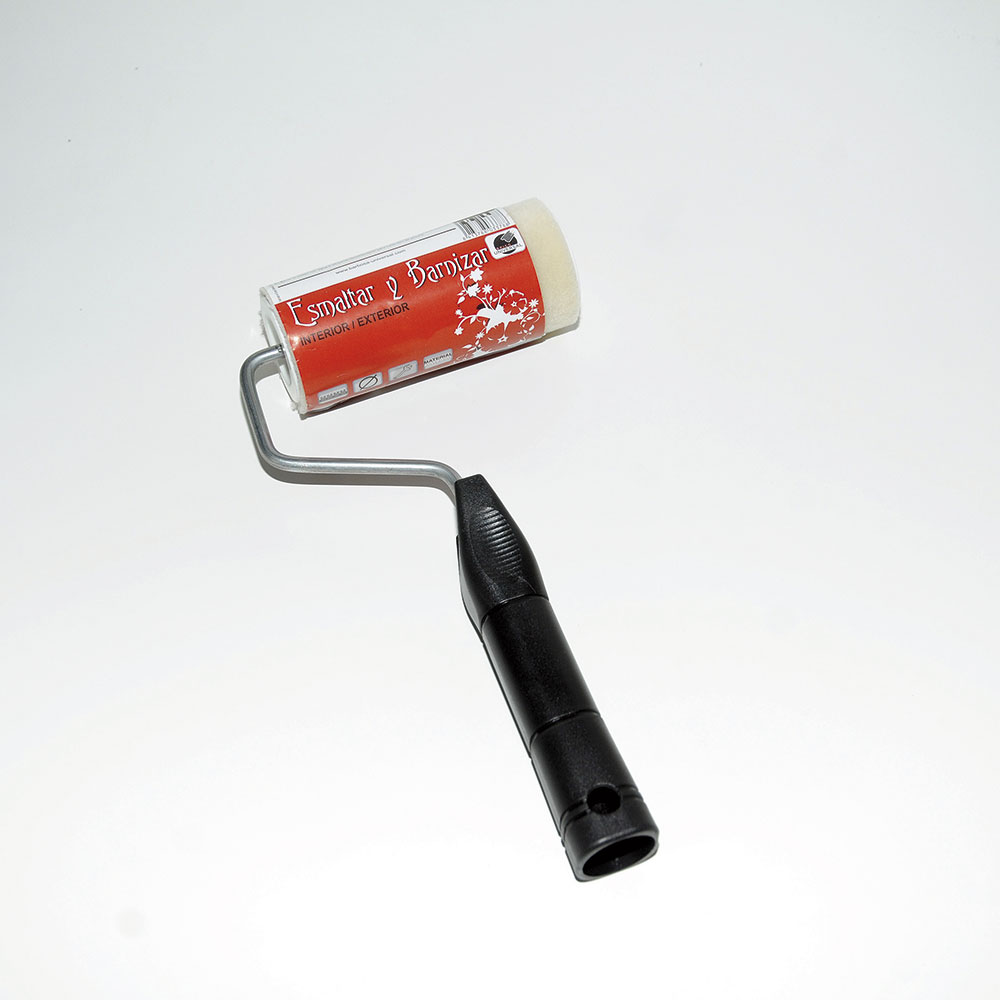 Rodillo Barnizar Y Esmaltar 12 Lana Tejido Corto