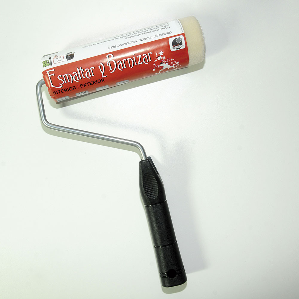 Rodillo Barnizar Y Esmaltar 18 Lana Tejido Corto