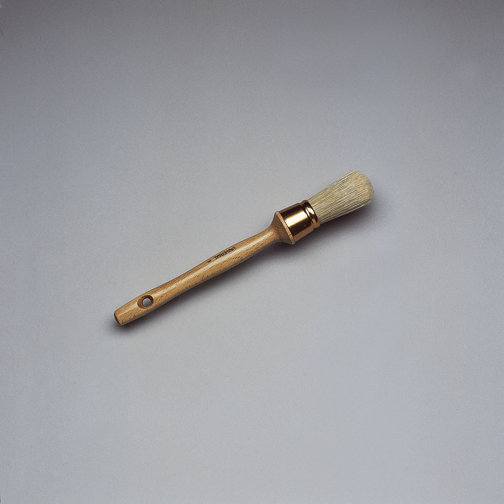 Brocha Virola Dorada Sin Taco Cerda Pura Nº6