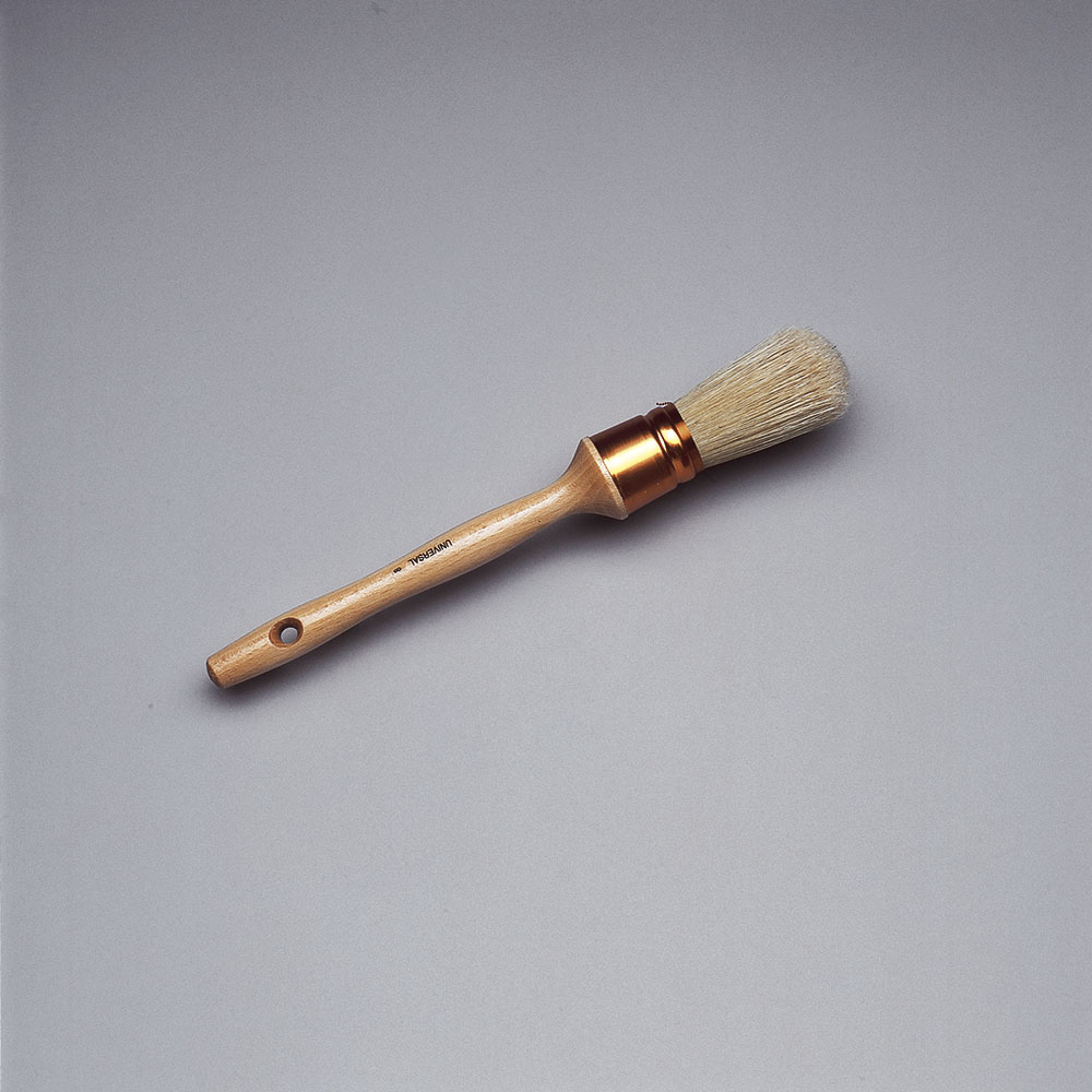 Brocha Virola Dorada Sin Taco Cerda Pura Nº8