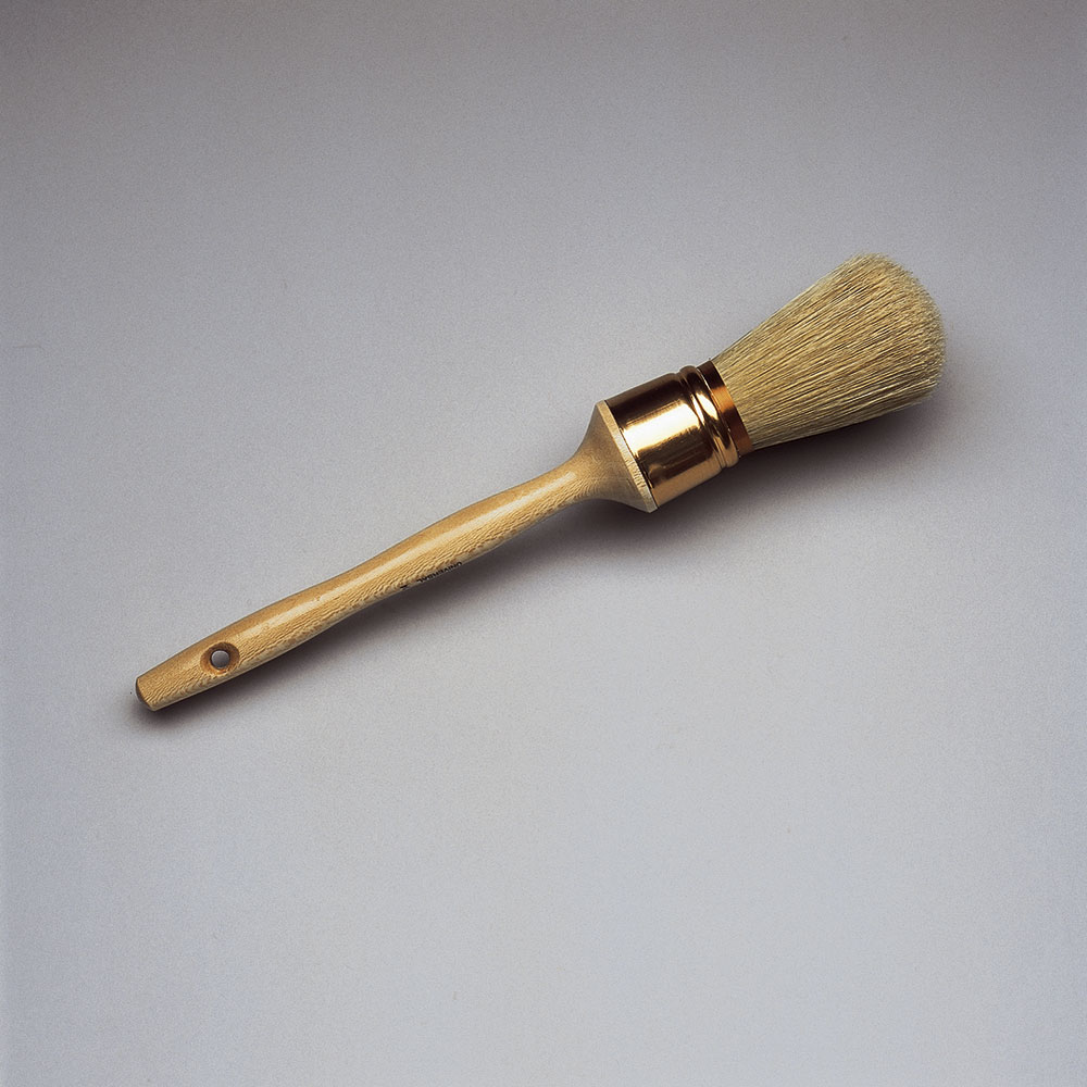 Brocha Virola Dorada Sin Taco Cerda Pura Nº14