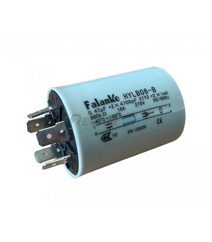 0,47UF+2x27NF+2X1MH FILTRO ANTIPARASITOS PARA LAVADORA FAGOR 55X4159