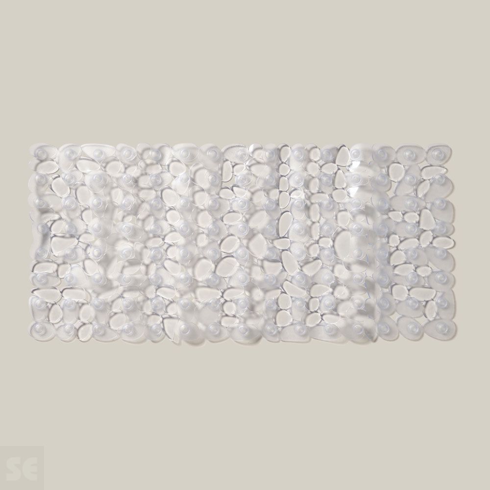 Alfombra Bañera Marelia Blanco 72 x 33 cm.