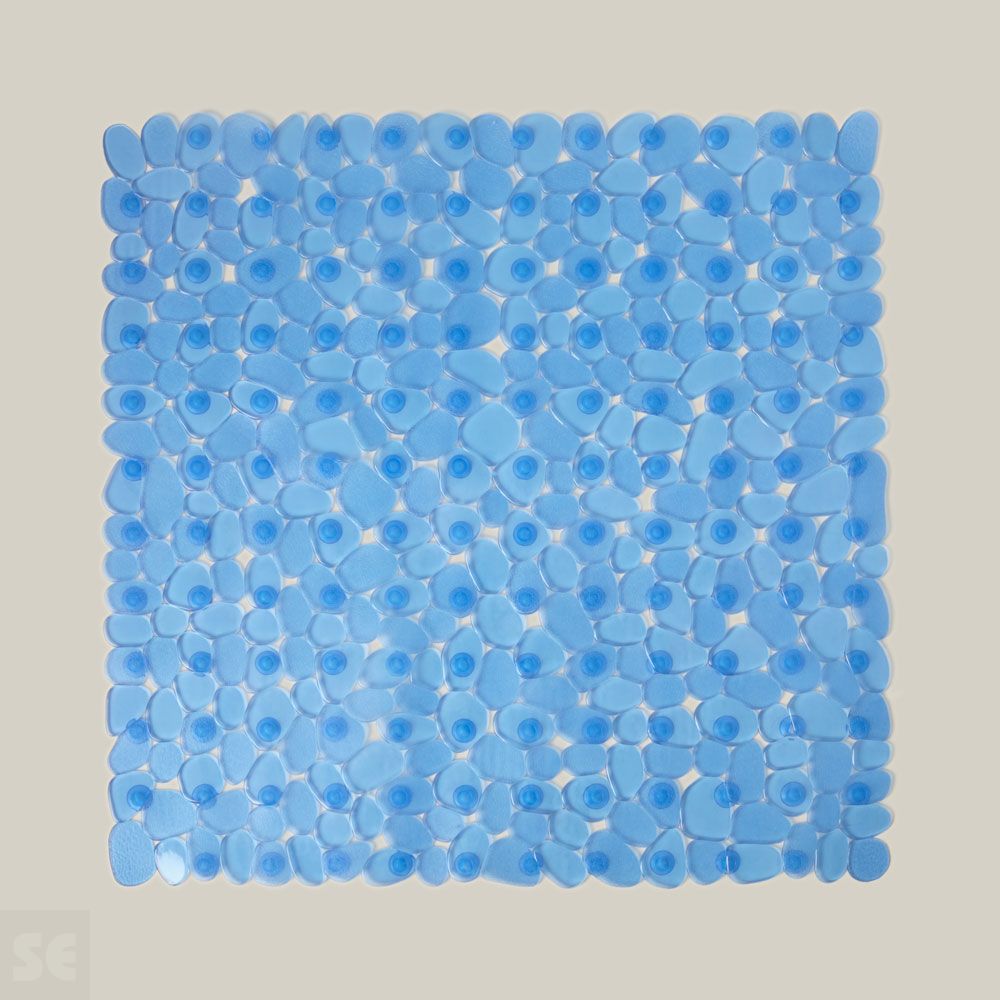 Alfombra Ducha Marelia Azul 54 x 54 cm.