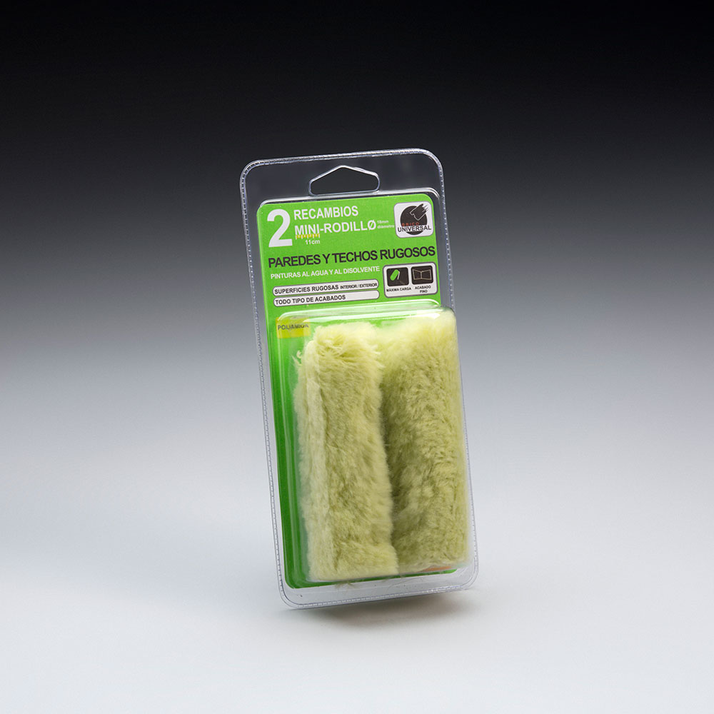 Pack 2 Recambios Midis Rod. Hilo Verde 30 12 Cm Paredes Y Techos Ru