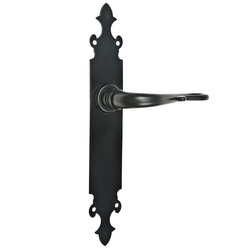 Manivelas de forja - Juego Manivelas con Placa Andalucía 11157 275x43 mm Negro