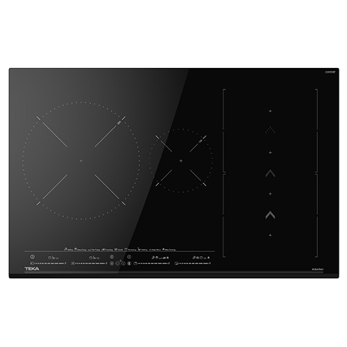 Placas de inducción - TEKA Encimera Inducción Slide Flex IZS 86630 MST 4 Zonas Cristal Negro
