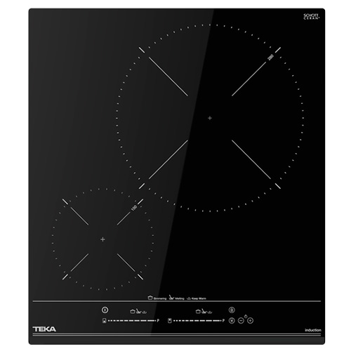Placas de inducción - TEKA Encimera Inducción IZC 42400 MSP 2 Zonas Cristal Negro