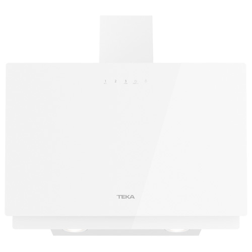 Campanas extractoras - TEKA Campana Inclinada DVN 67050 TTC WH 60 cm Cristal Blanco