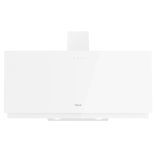 Campanas extractoras - TEKA Campana Inclinada DVN 97050 TTC WH 90 cm Cristal Blanco