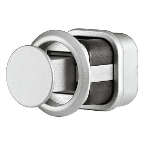Pomos mueble - Pomo Presión 32x34 mm Plata Mate