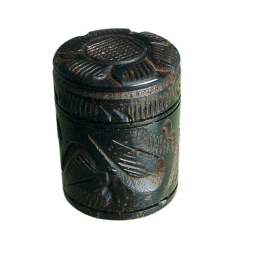 Pomos mueble - Pomo Ethnic 143 25mm Ébano Tallado