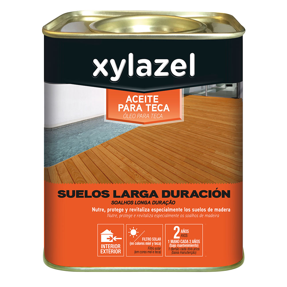 Aceite Para Teca Suelos Incoloro 2,5L