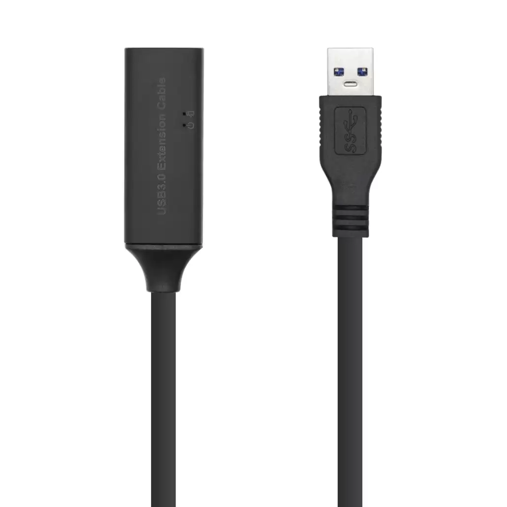 Cable USB 3.0 Prolongador Con Amplificador 5 M Negro