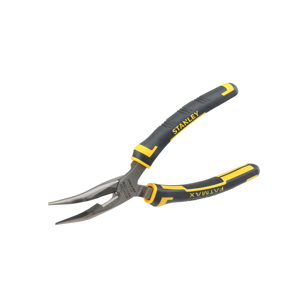 Alicate Semiredonda Acodada Stanley 160Mm