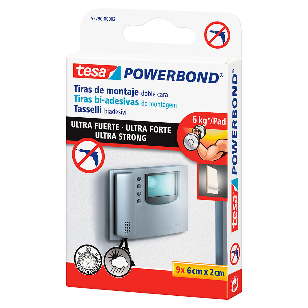 Cinta Adh. Doble Cara Powerlong 9 Tiras
