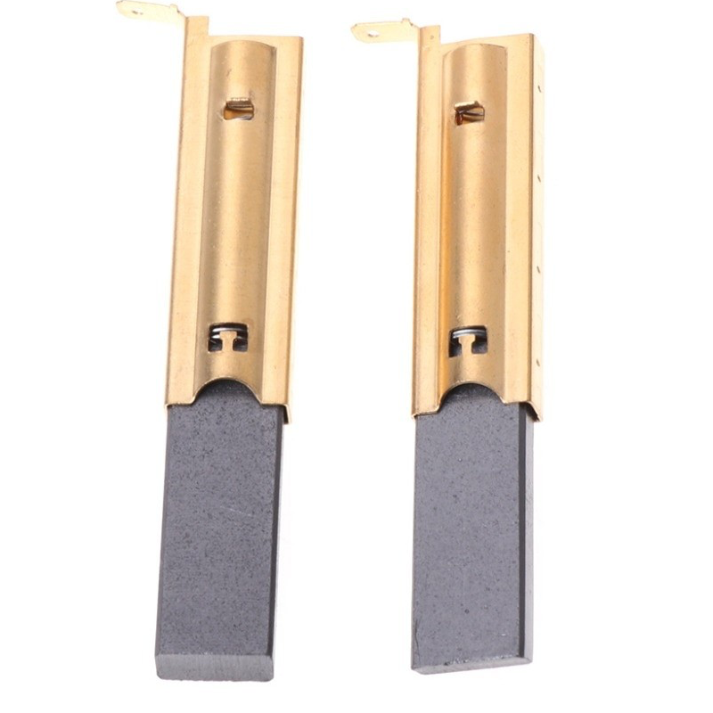 2 Escobillas Motor Lavadora Carcasa Metal 5x12,5x32 371201