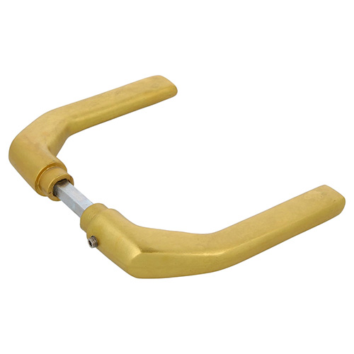 Manivelas con roseta - Juego Manivelas sin Placa 2113 Oro