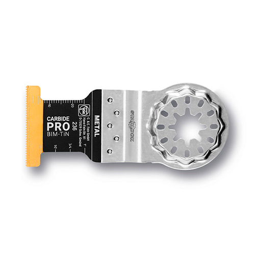 Consumibles para herramientas - FEIN Hoja de Sierra E-Cut Carbide Pro HM-TiN 35 mm SL