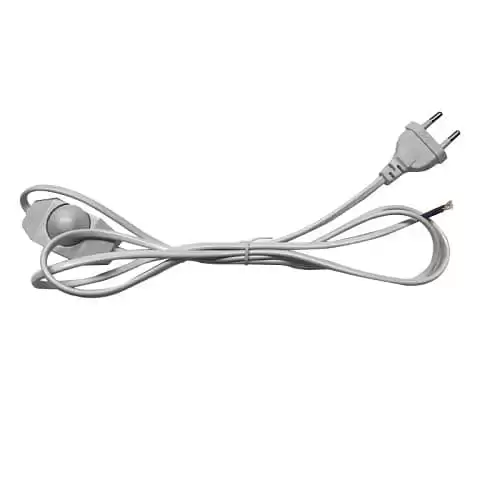 Cable Alimentacion Con Regulador Intensidad Tipo C 1.8 M Blanco