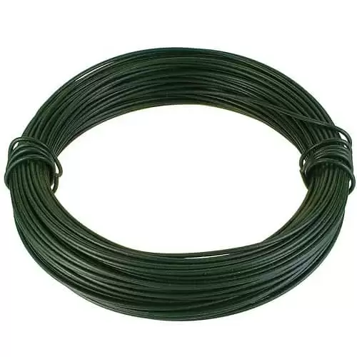Alambre De Hierro Galvanizado Rollo 2.5 Mm 15 M Verde