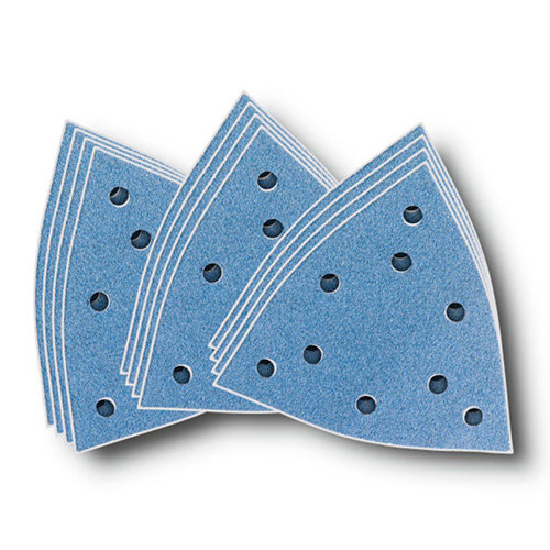 Consumibles para herramientas - FEIN Set 12 Lijas XXL Trinagulares Circonio