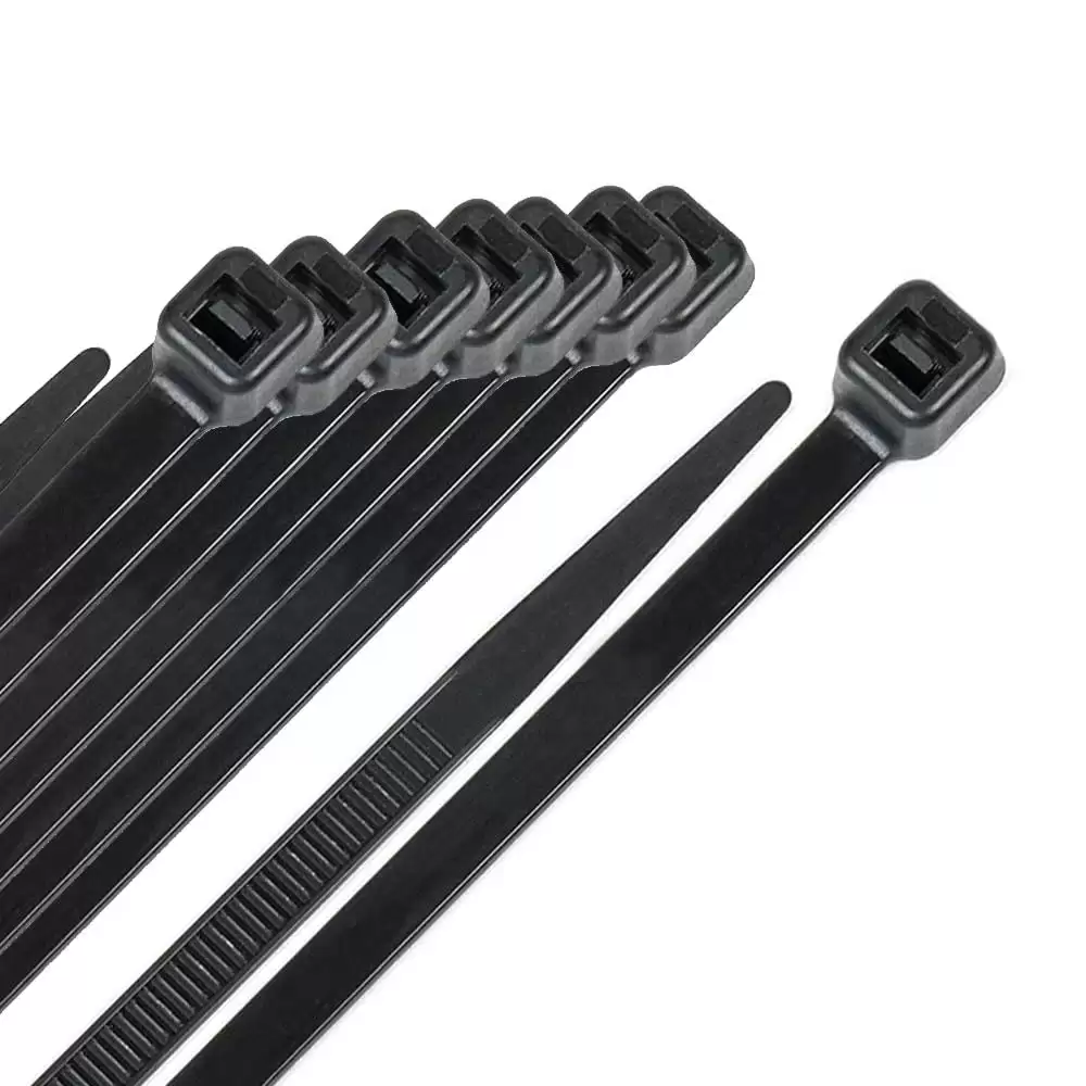 Bridas De Nailon 100 Uds 300 X 3.5 Mm Negro