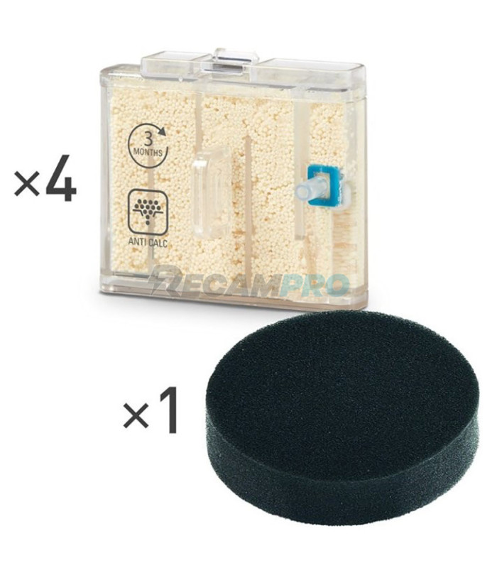 4 FILTROS DE CARTUCHO + 1 FILTRO ASPIRADORA ROWENTA VAPOR CLEAN & STEAM MULTI ZR850001