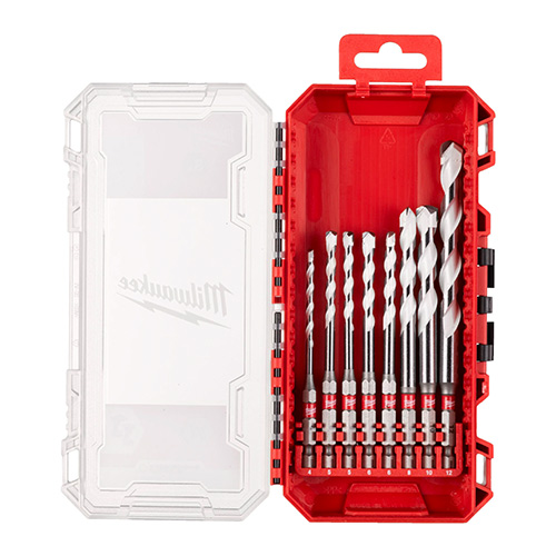 Consumibles para herramientas - Estuche Brocas Multimaterial 8 pcs MILWAUKEE