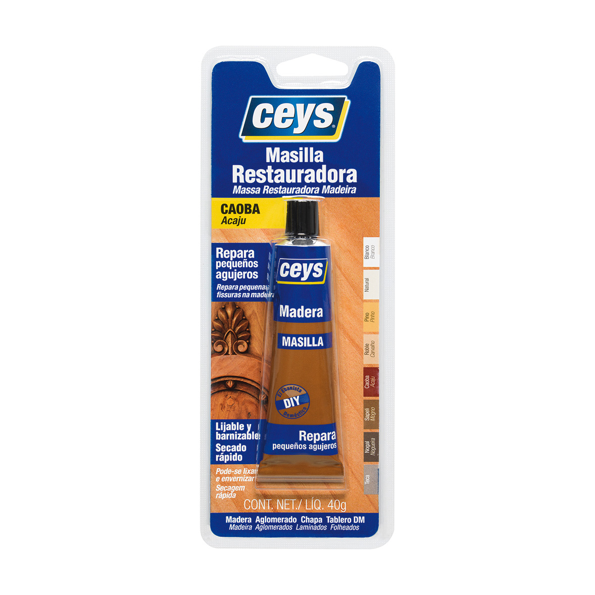 Ceys Restaurador Madera Caoba Tubo 40 g