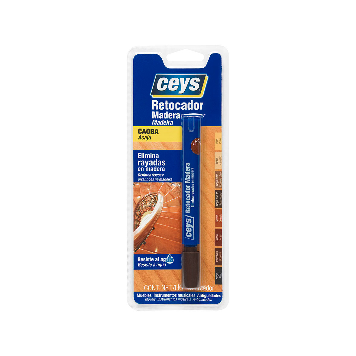 Ceys Retocador Madera Caoba