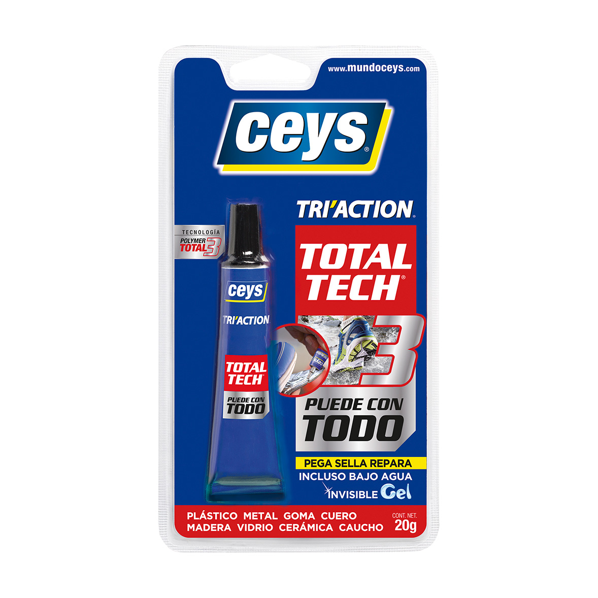 Ceys Tri'Action Blister 20G