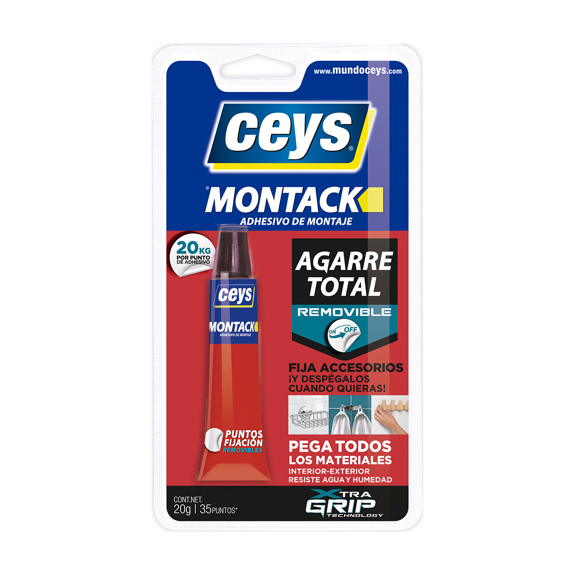 Ceys Montack Puntos De Fijación Tubo 20G