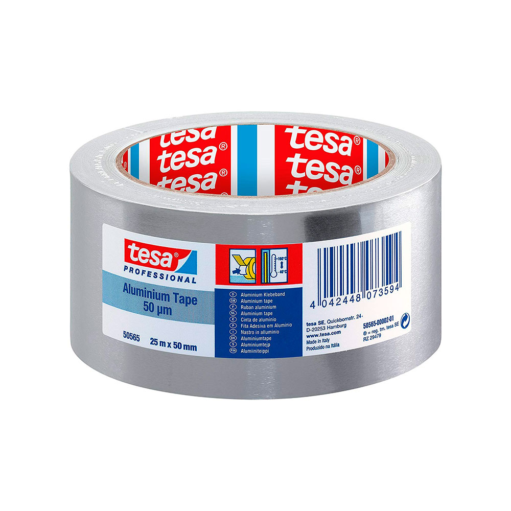 Cinta Adh. Aluminio 25Mx50Mm