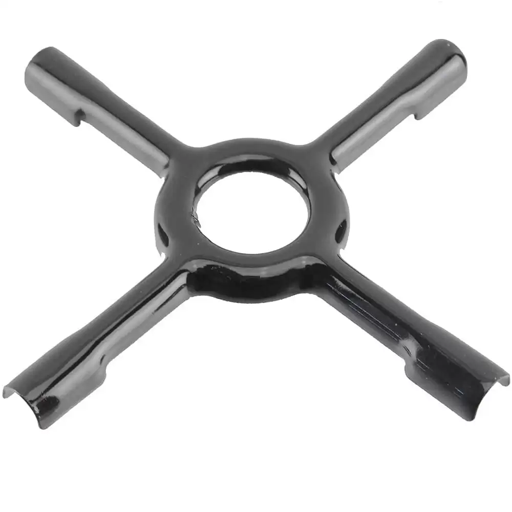 Soporte Para Hornillo De Gas Universal Ceramica 13 Cm Negro