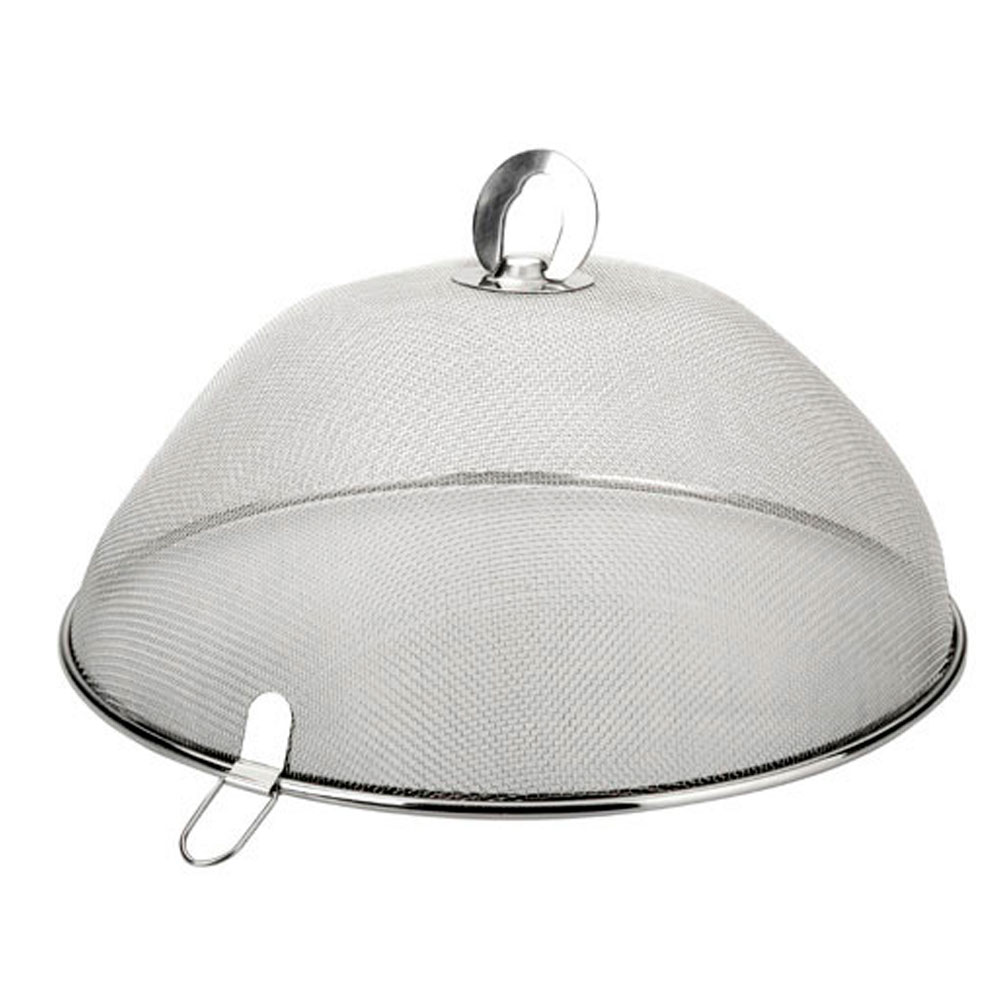 Tapalimentos malla acero inoxidable 29 cm