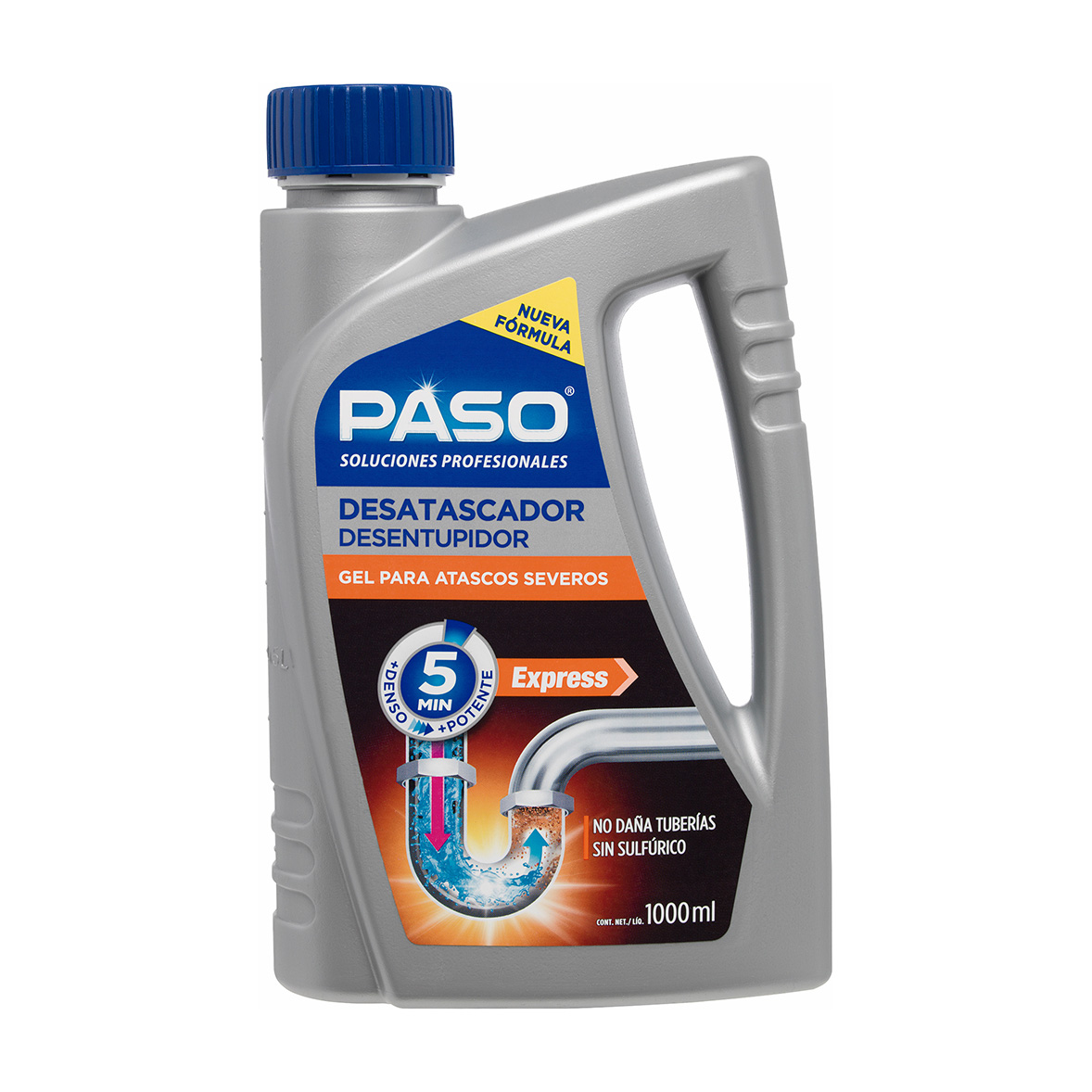 Paso Desatascador Gel Express 1L