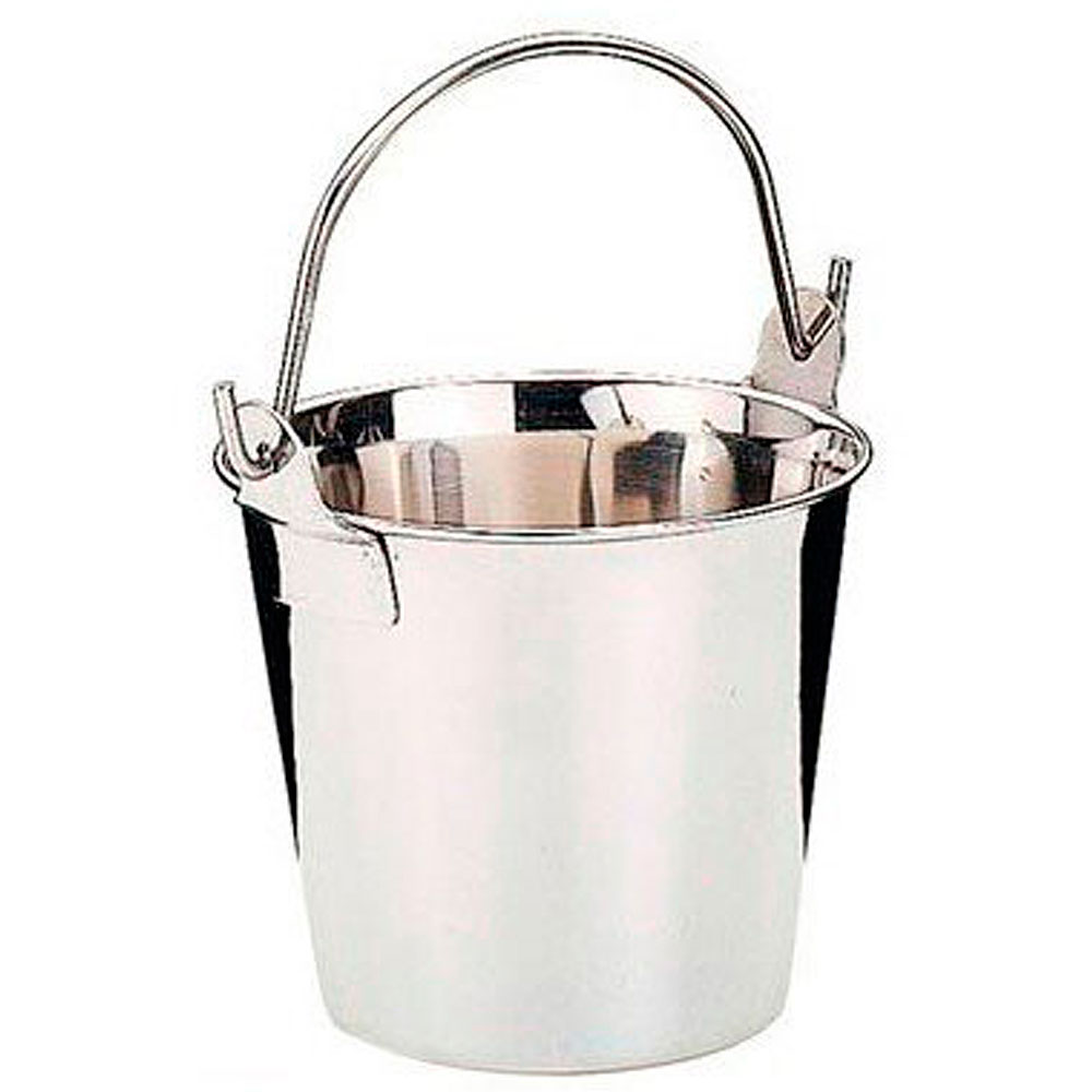 Cubo acero inoxidable 26 cm