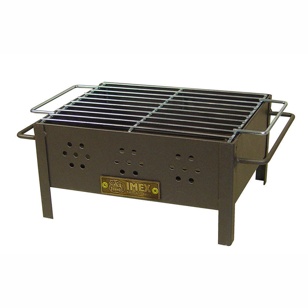 Barbacoa Sobremesa Rectangular 26x21 cm