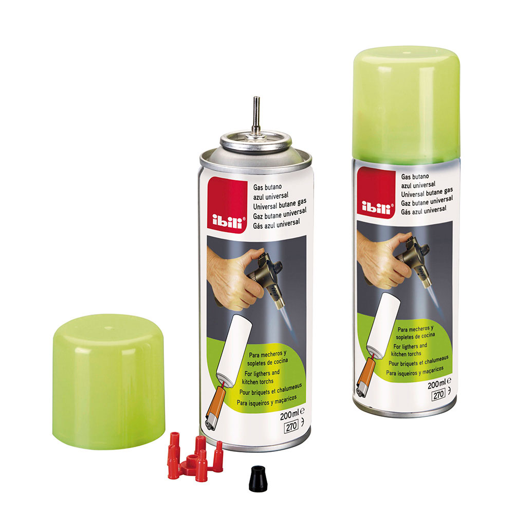 Gas butano azul universal 200 ml
